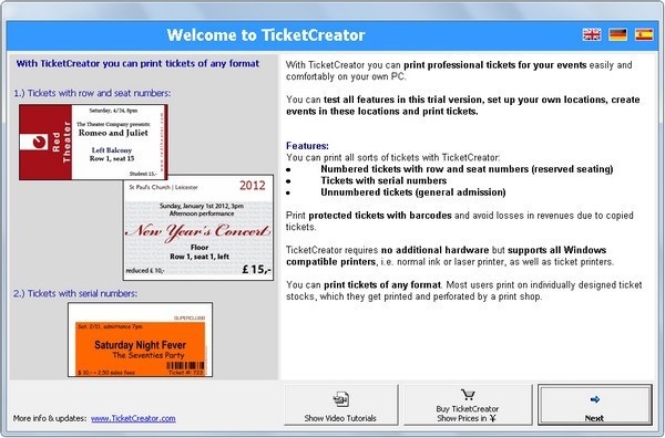 TicketCreator(Ʊ)