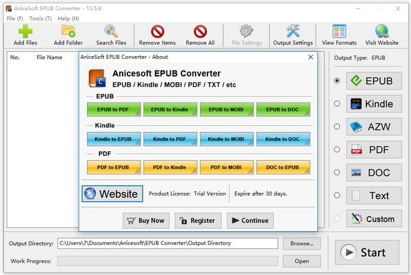 AniceSoft EPUB Converter(ת)