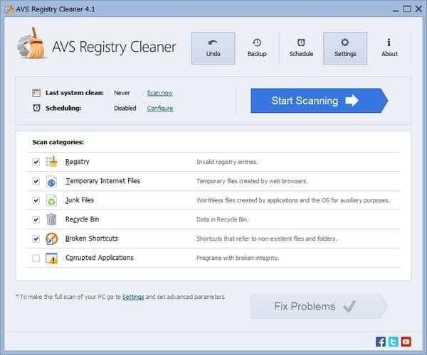 AVS Registry Cleaner(ע)
