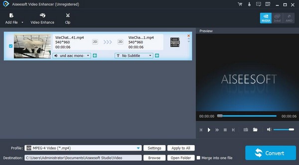 Aiseesoft Video Enhancer(Ƶǿ)