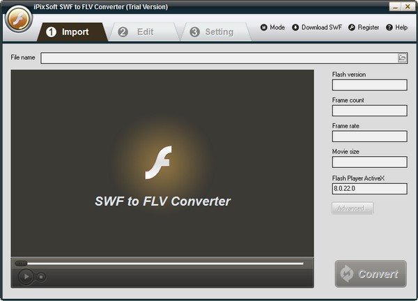 iPixSoft SWF to FLV Converter(SWFתFLV)