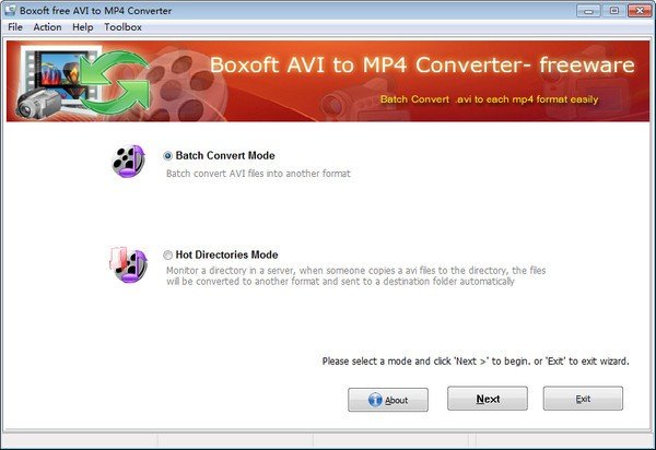 Boxoft free AVI to MP4 Converter(AVIMP4ת)