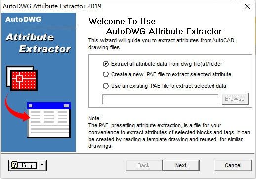 AutoDWG Attribute Extractor(CADȡ)