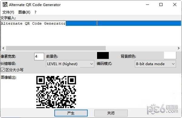 Alternate QR Code Generator(QRɹ)