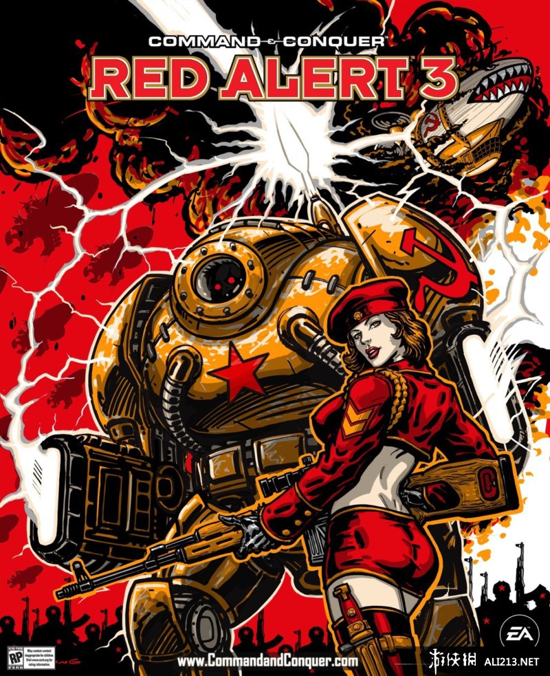 ֮ɫIIICommand And Conquer Red Alert 3ȫ汾ĺV1.10