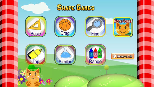 QCat - ׶״Ϸ Toddler Shape Educational Games (Free)ͼ0