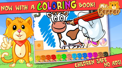 Ӥƴͼ (Baby Animals Kid Puzzle and Coloring Book) - Mr. Peppers ΪӺ׶ƴͼ (Mr. Peppers animal puzzles for kids and toddlers)ͼ1
