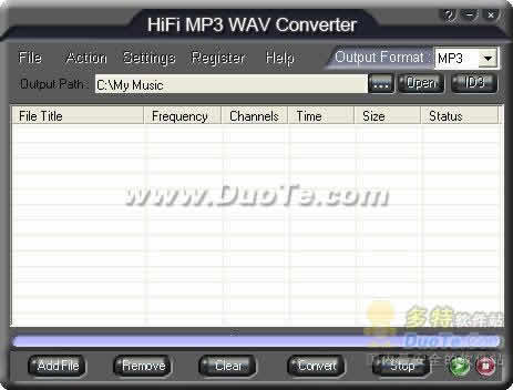 HiFi MP3 WAV Converter