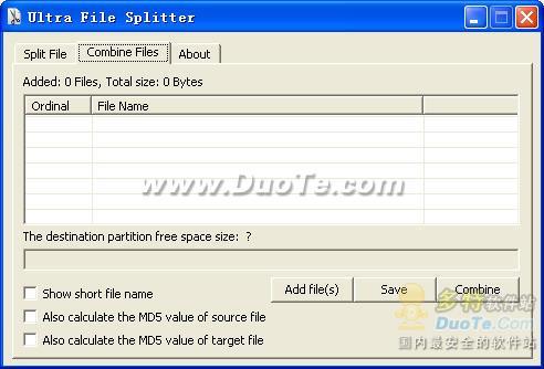 Ultra File Splitter