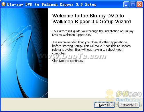 Blu-ray DVD to Walkman Ripper