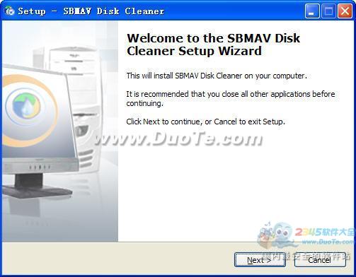 SBMAV Disk cleaner