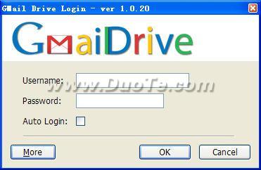 GMail Drive shell extension