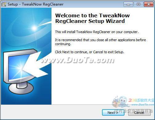 TweakNow RegCleaner