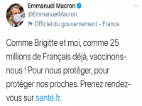 法国疫情最新情况：法国总统接种新冠