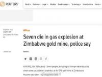津巴布韦金矿爆炸6名中国公民丧生 现场最新消息