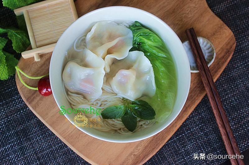 用面条包了顿饺子,面条菜包饺子