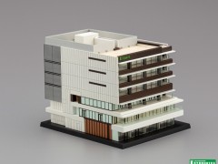 美少女手办大厂寿屋 70周年纪念款推出公司大楼模型