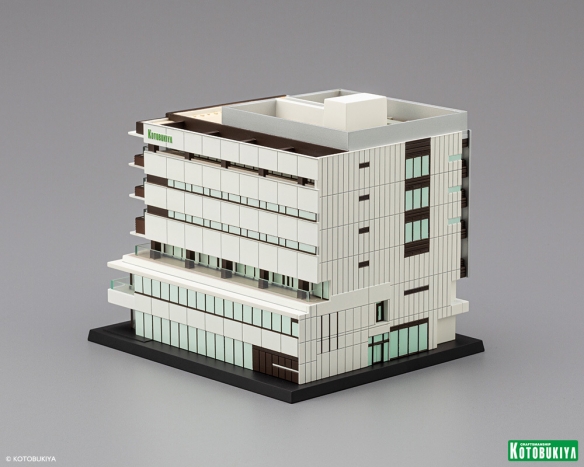 美少女手办大厂寿屋 70周年纪念款推出公司大楼模型