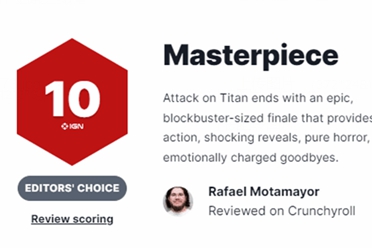 《进击的巨人》大结局IGN评10分！史诗级大片的收尾_进击的巨人最新结局