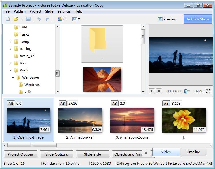PicturesToExe