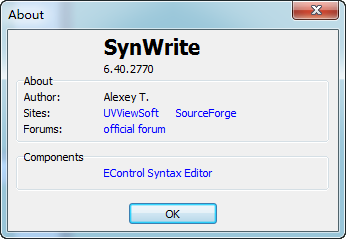 SynWrite(༭)