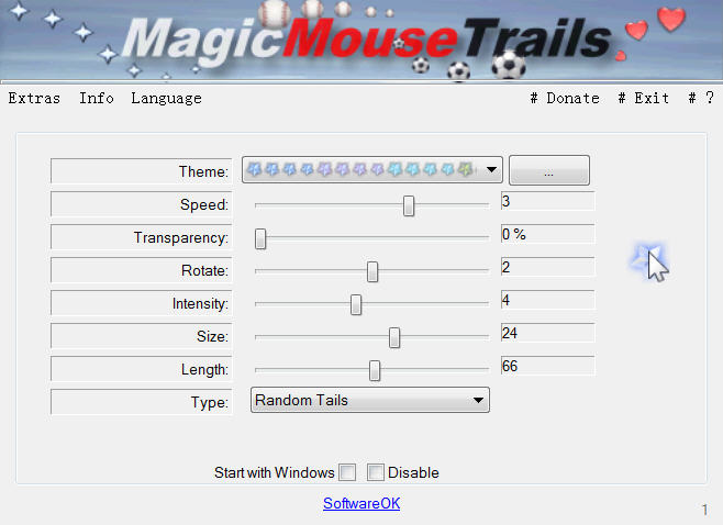MagicMouseTrails(Զ϶β͹) 