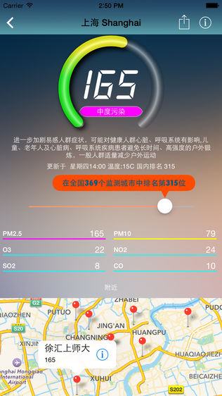 全球空气污染指数