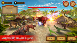 Dinosaur Fighting Game | T