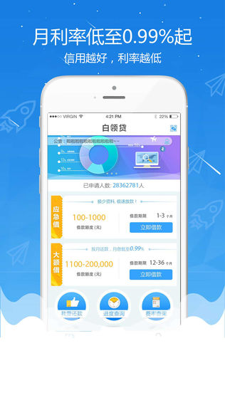 白领贷借款
