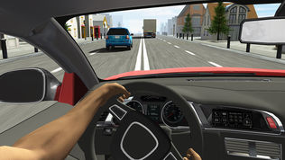 Racing in Car