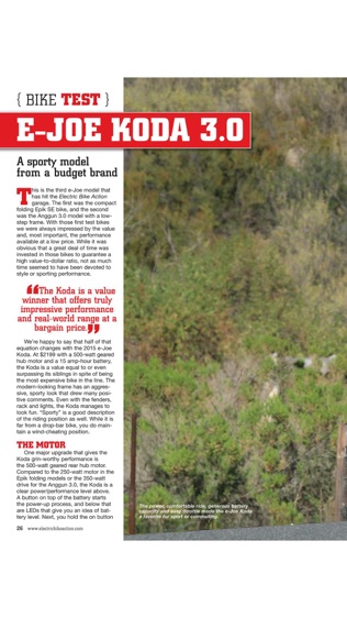 Electric Bike Action Magazine