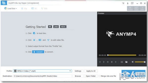 AnyMP4 Bluray Ripper(Ƶת)