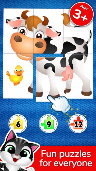 123 Kids Fun PUZZLE BLUEͼ0