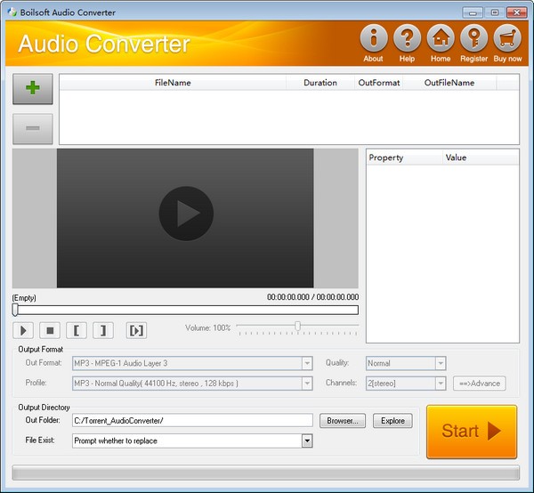 Boilsoft Audio Converter(Ƶʽת)