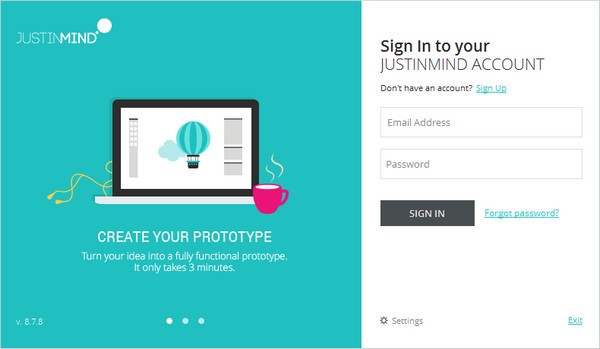 Justinmind Prototyper(ԭ)