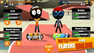 Stickman Skate Battle