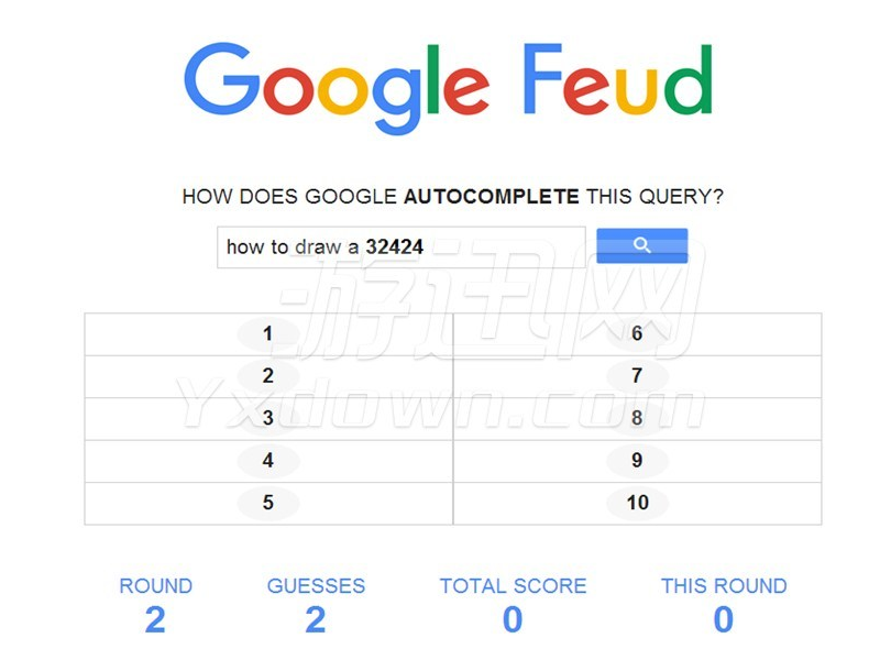 GOOGLE FEUD Ӣİͼ