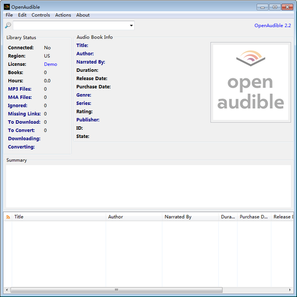 OpenAudible()