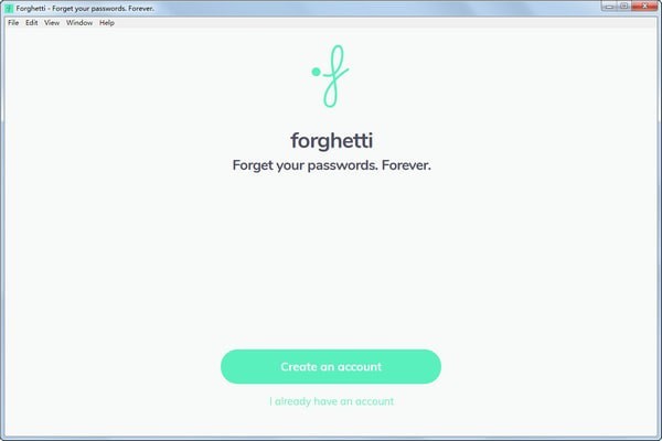 Forghetti(密码管理软件)