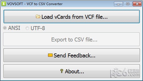 VCF转CSV工具(VCF to CSV Converter)