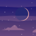 ˯