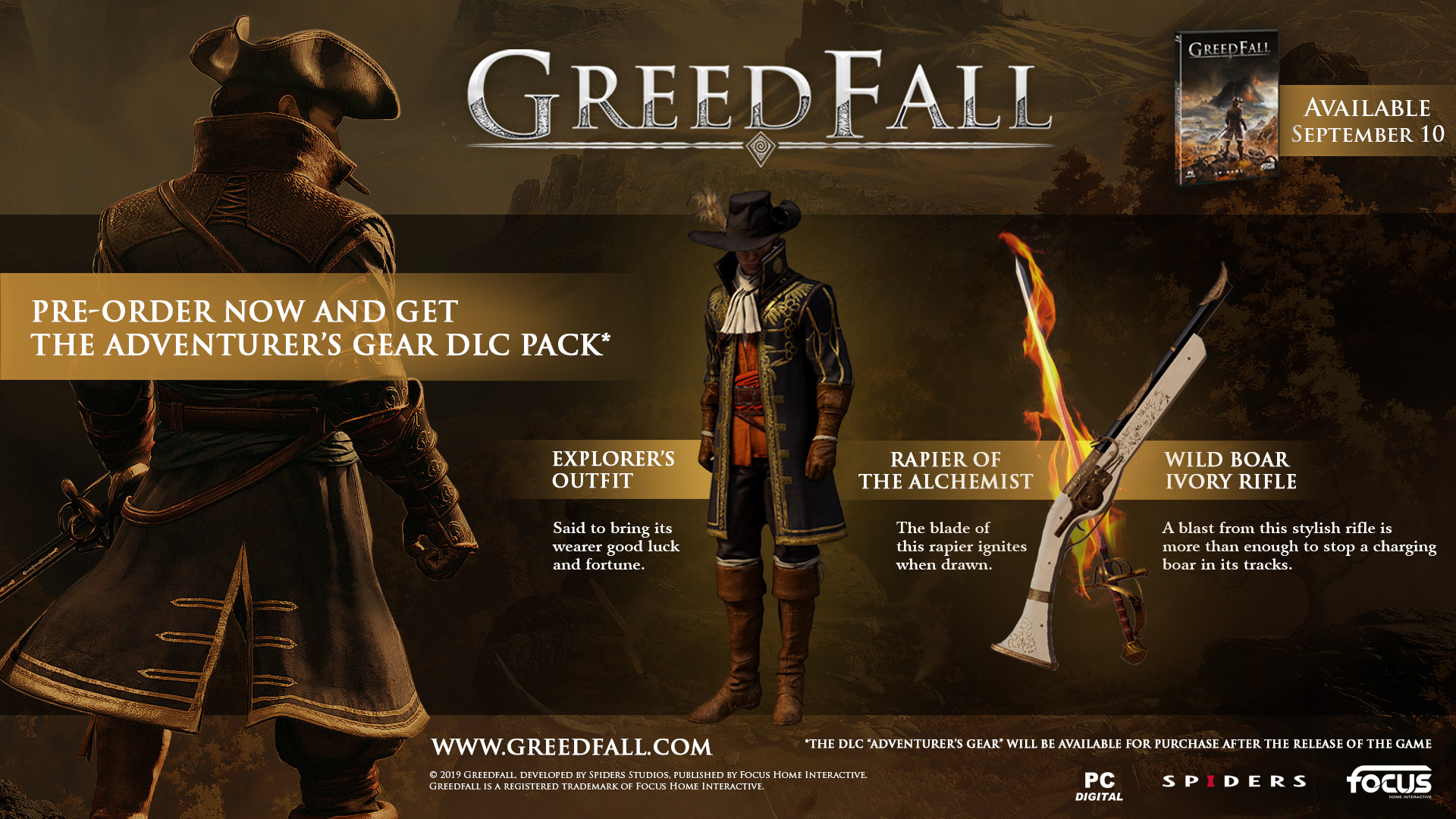 ̰֮GreedFall ϣMOD