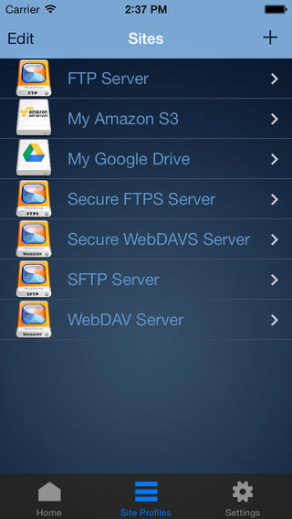 WebDrive(文件传输)