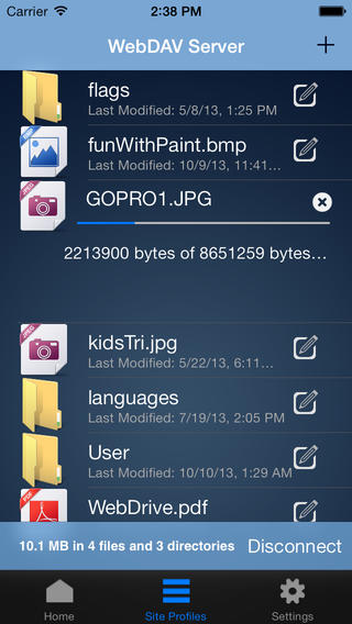 WebDrive(文件传输)