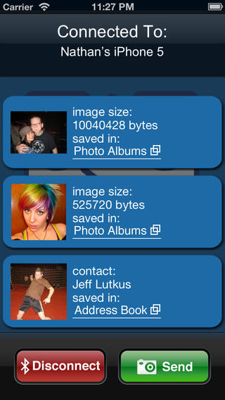 Bluetooth Photo Share