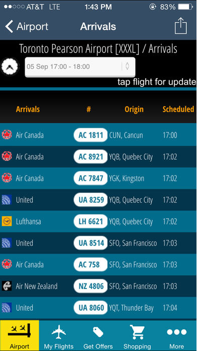 Toronto Airport + Flight Trackerͼ2