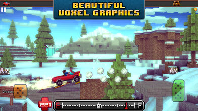 Blocky Roads Winterland(像素公路)