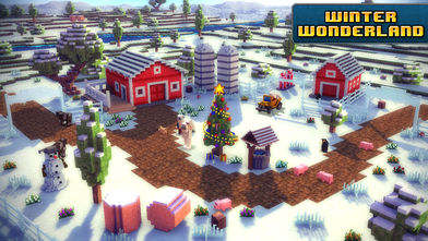Blocky Roads Winterland(像素公路)