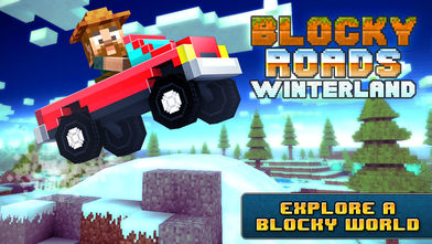 Blocky Roads Winterland(像素公路)
