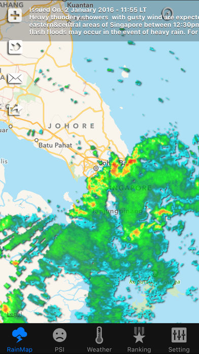 Singapore Rain Mapͼ1